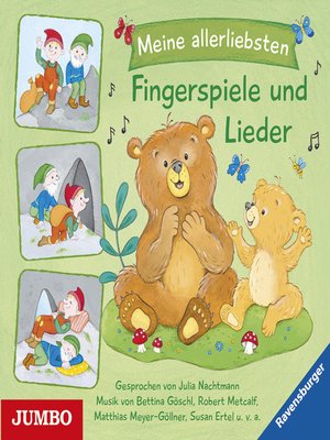 cover image of Meine allerliebsten Fingerspiele und Lieder
